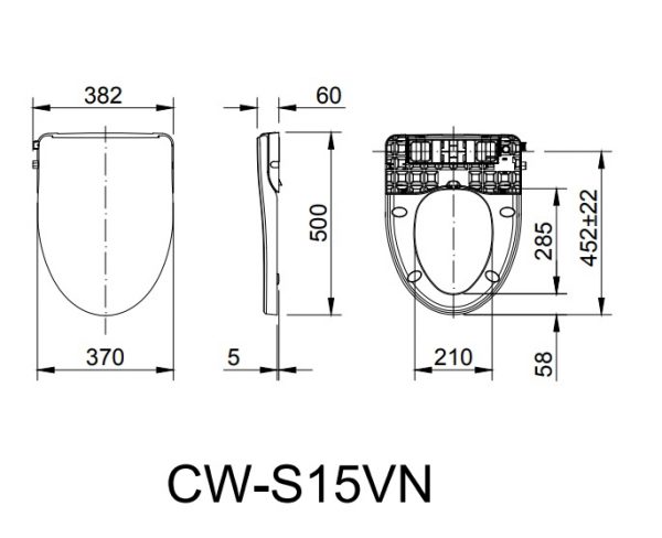 ban ve ky thuat inax cw s15vn ban ve