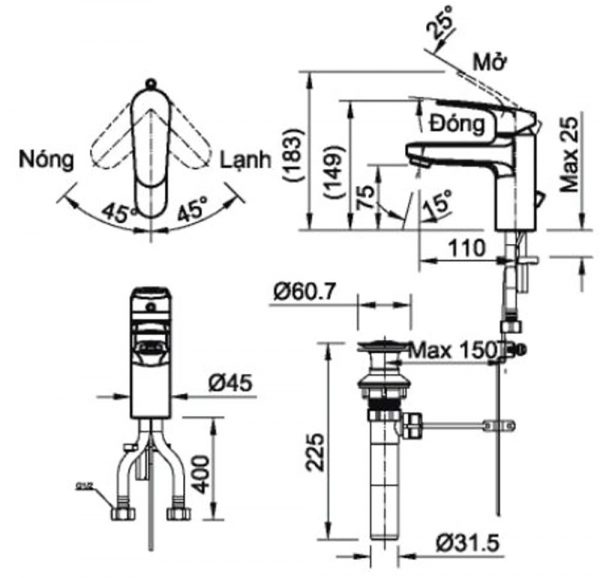 Bản-vẽ-kỹ-thuật-Vòi-chậu-lavabo-INAX-LFV-2002S-nóng-lạnh-1-lỗ