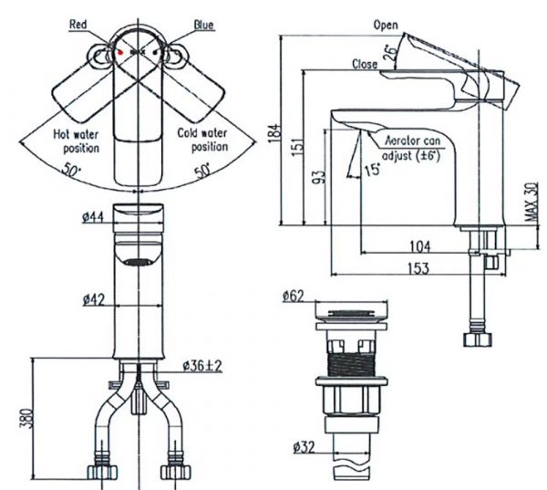 Bản-vẽ-kỹ-thuật-Vòi-chậu-lavabo-INAX-LFV-612S-nóng-lạnh-1-lỗ