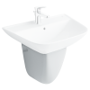 Chân chậu rửa mặt Lavabo INAX L-297VC lửng