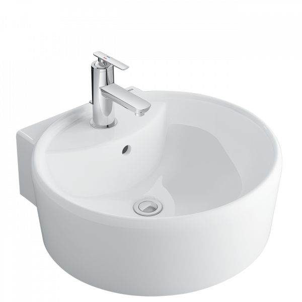 Chậu rửa mặt lavabo INAX AL-292V (EC/FC) đặt bàn Aqua Ceramic