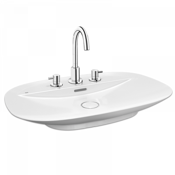 Chậu rửa mặt lavabo INAX AL-S640V đặt bàn Aqua Ceramic