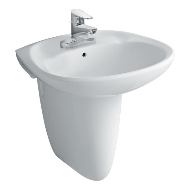 Chậu-rửa-mặt-lavabo-INAX-L-284V-(EC-FC)-L-284VC-chân-lửng-treo-tường