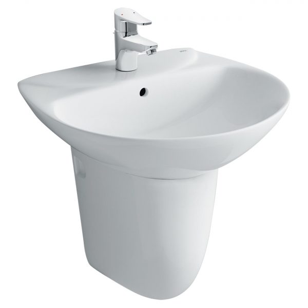 Chậu-rửa-mặt-lavabo-INAX-L-285V-(EC-FC)-L-288VC-chân-lửng-treo-tường