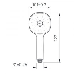 INAX BF-SC7 (7C) - Tay sen tắm tăng áp 3 Tay-sen-tắm-INAX-BF-SC7-tăng-áp
