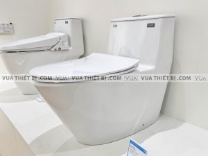 INAX AC-919R CW-H20VN - Bồn cầu thông minh nắp điện tử 5 anh thuc te bon cau 1 khoi inax ac 919vrn aqua ceramic nap em 3