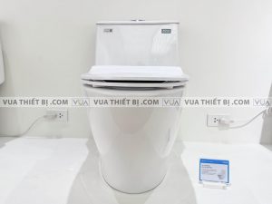 INAX AC-919R CW-H20VN - Bồn cầu thông minh nắp điện tử 4 anh thuc te bon cau 1 khoi inax ac 919vrn aqua ceramic nap em 4
