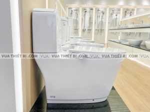INAX AC-832 CW-H20VN - Bồn cầu thông minh nắp điện tử 4 anh thuc te bon cau 2 khoi inax ac 832 cw s32vn aqua ceramic nap rua co 3